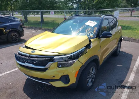 2021 Kia Seltos S from USA, damaged, VIN KNDEUCAA0M7113656